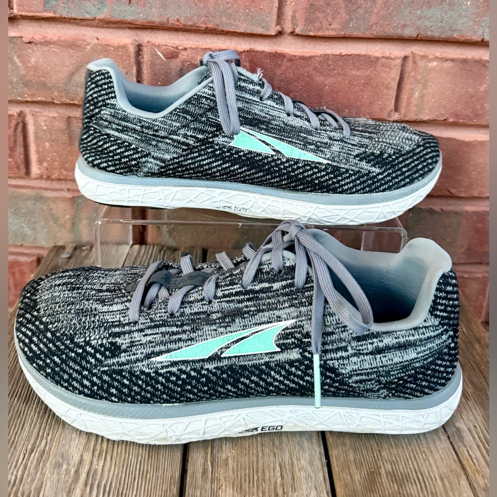 Altra Escalante 2 Womens Size 8.5 Shoes Grey Teal Running Sneakers ALW1933G220